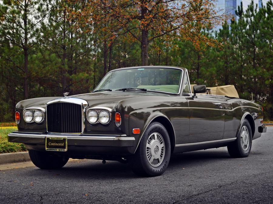 Bentley Continental Convertible '1984